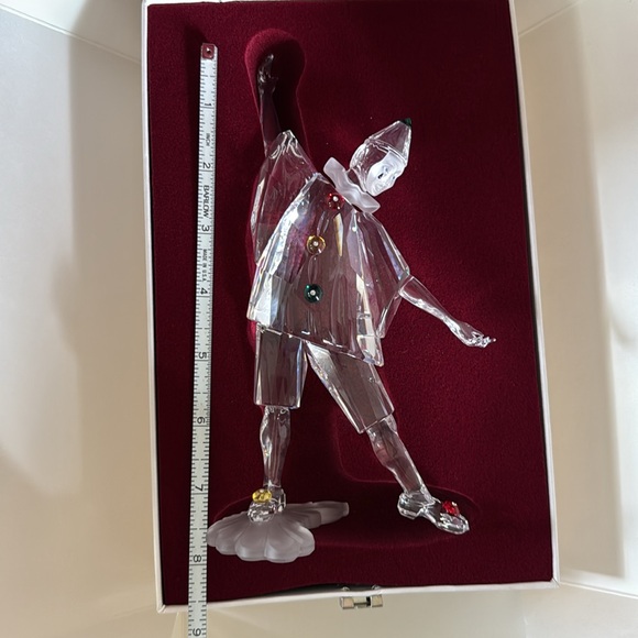 Swarovski 1999 “Masquerade” Pierrot Crystal Clown Figurine. COA included. - Picture 10 of 11